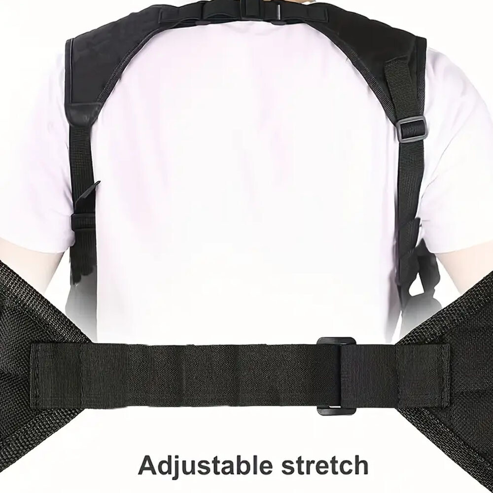 Tactical Underarm Shoulder Gun Holster for Pistol Concealed Carry with Mag Pouch