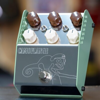 ThorpyFX CamoFlange Flanger Dan Coggins Collab Guitar Effects Pedal