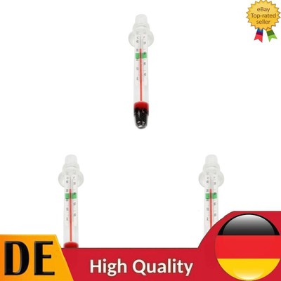 Floating Aquarium Vertical Thermometer Fish Tank Glass Temperature Meter