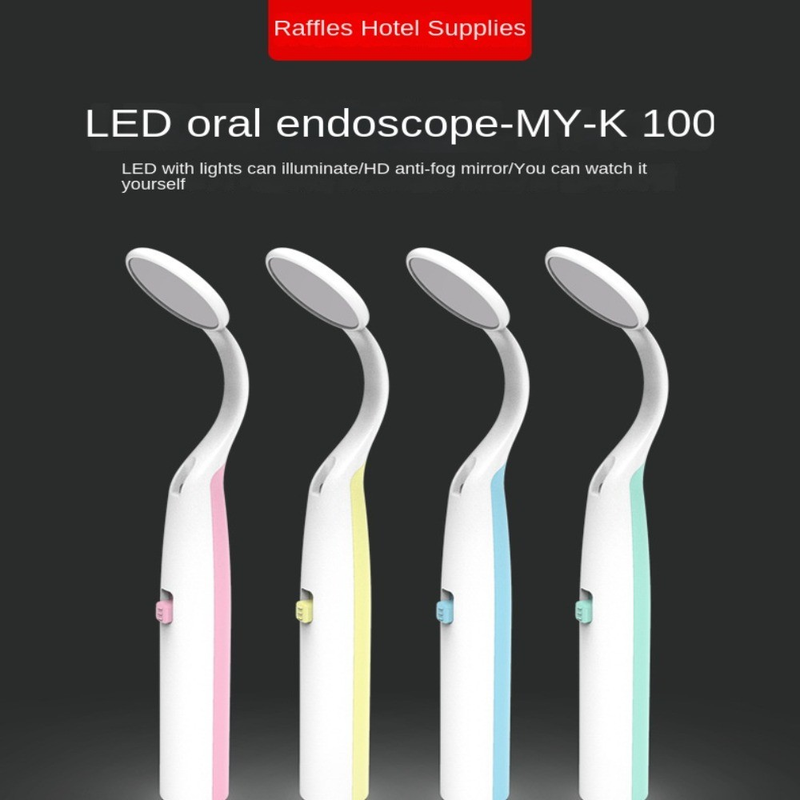 Dental Mirror with Light anti Fog Dental Mirror Bright Lighting Mouth Mirror