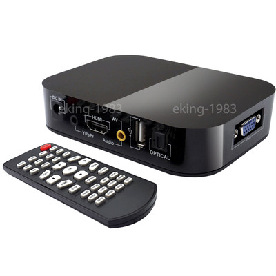 FULL HD 1080P Media Player TV BOX HDMI USB SD/MMC MKV 2TB multimedia Festplatte