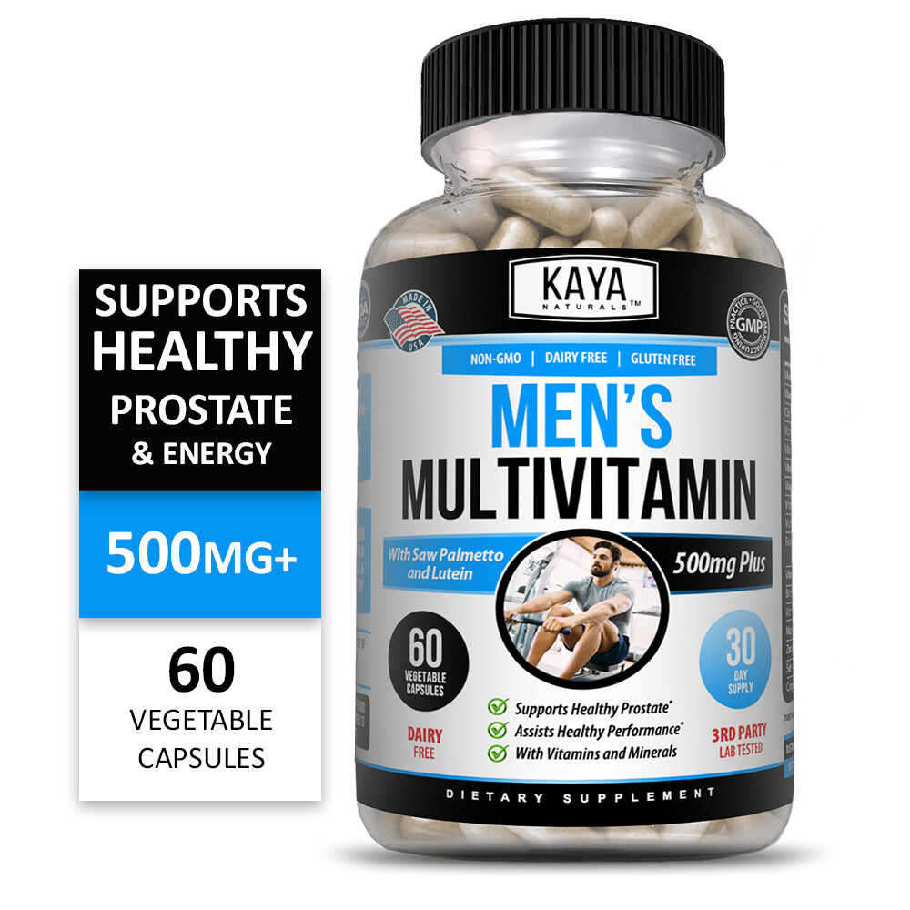 (2 Pack) Multi Vitamin for Men Capsules Mens Prostate Multivitamin Multimineral 