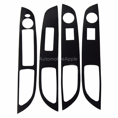 Window Switch Panel Carbon Fabric Decal Sticker Heating type For Ssangyong Kyron
