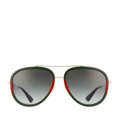 Gucci Sunglasses GG 2454/S Made in Italy Dark Green Frame rare