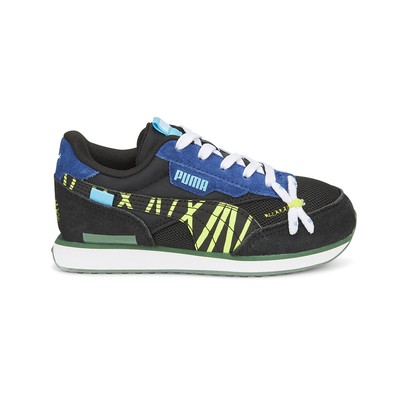 Кроссовки Puma Future Rider Small World на шнуровке для мальчиков, размер 3,5 М, повседневные кроссовки Sho