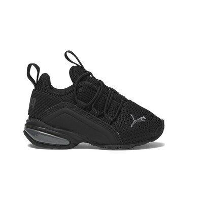 Puma Axelion M Ac Слипоны для маленьких мальчиков Черные кроссовки Повседневная обувь 19434616