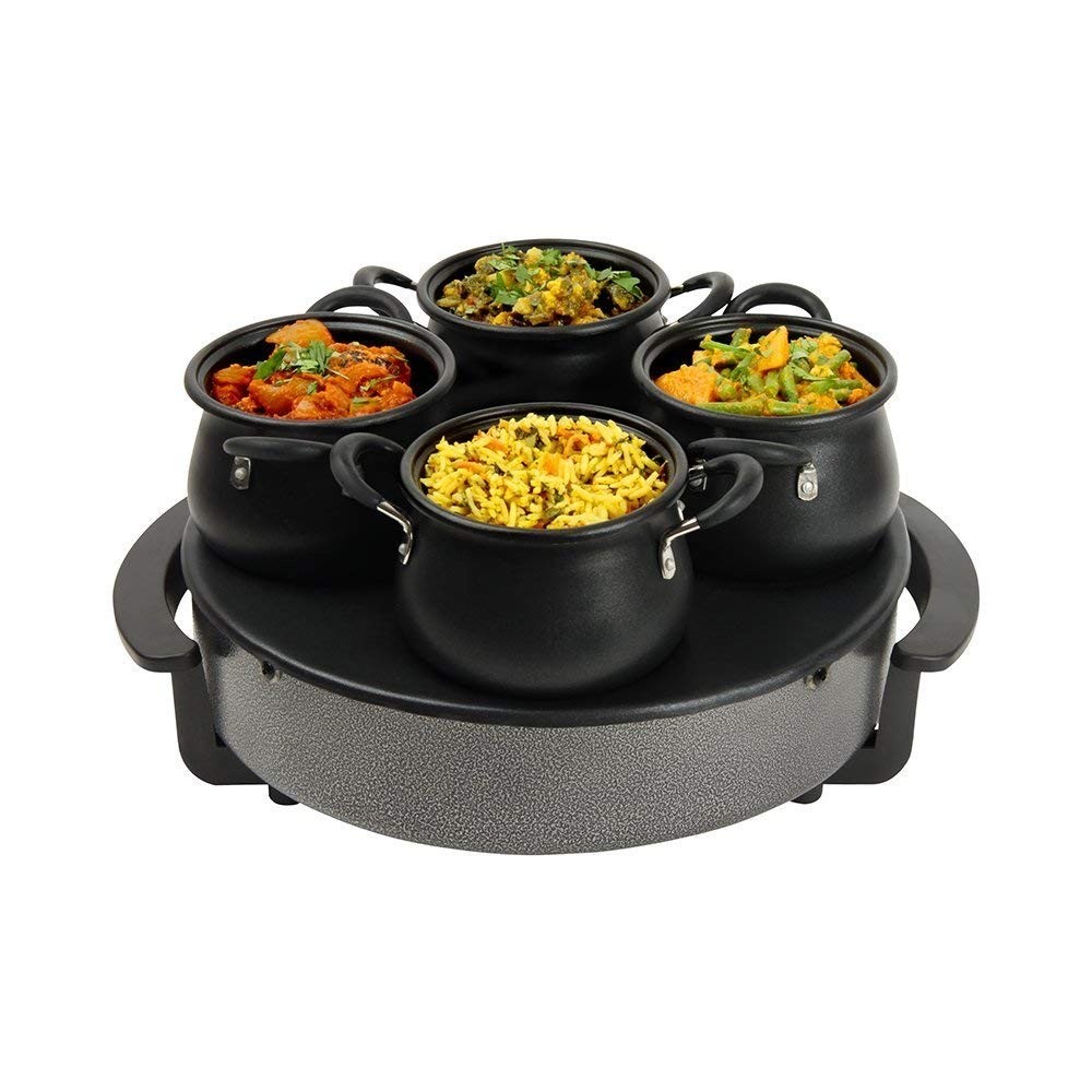 Brand New Global Gourmet Curry Station Electric Indian Food Warmer