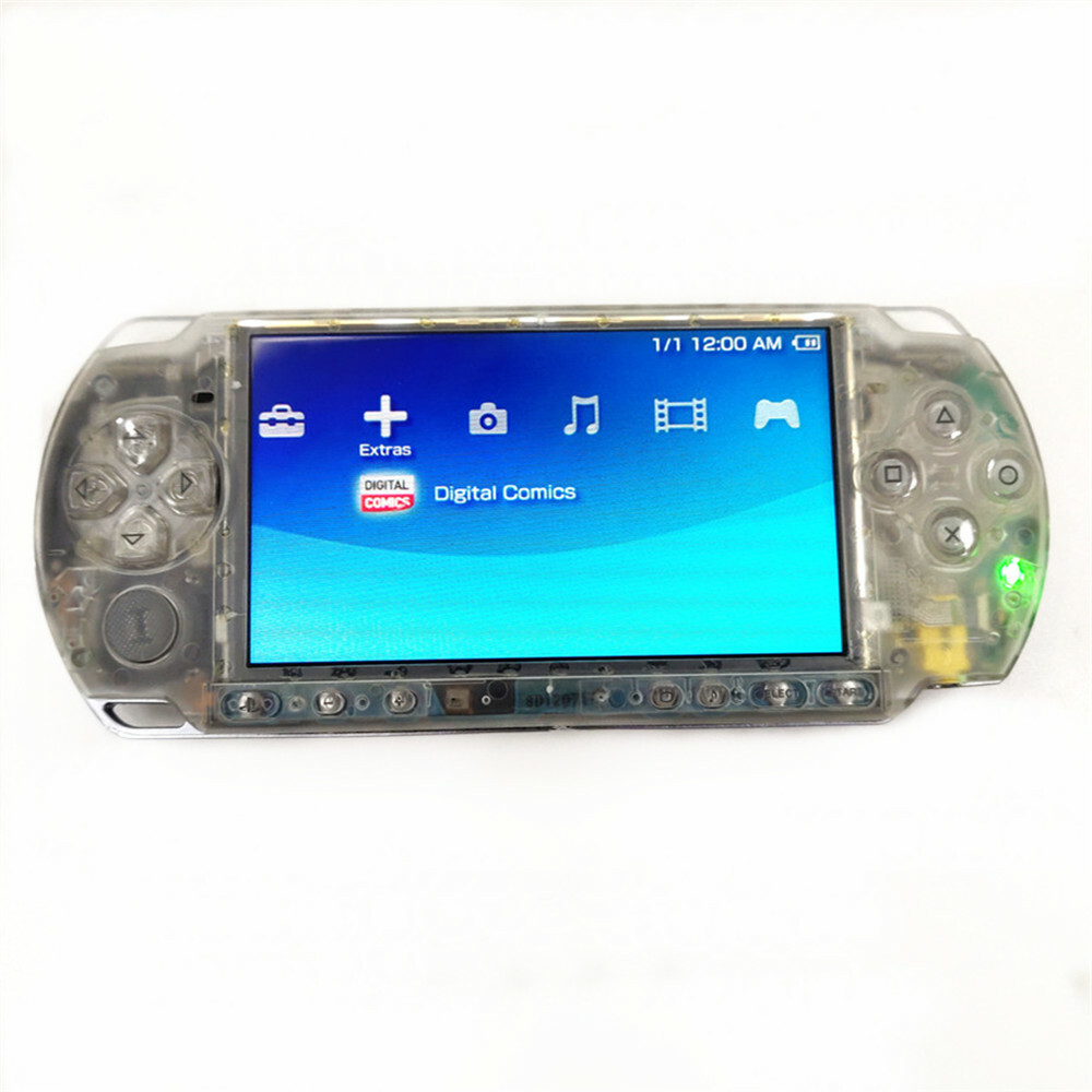 Retrofit Clear White Sony PSP-3000 Handheld System Game
