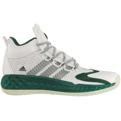 

Adidas Pro Boost Mid Баскетбол Мужские Зеленые, Белые Кроссовки Спортивная Обувь FW952, Green;white, adidas Pro Boost Mid Basketball