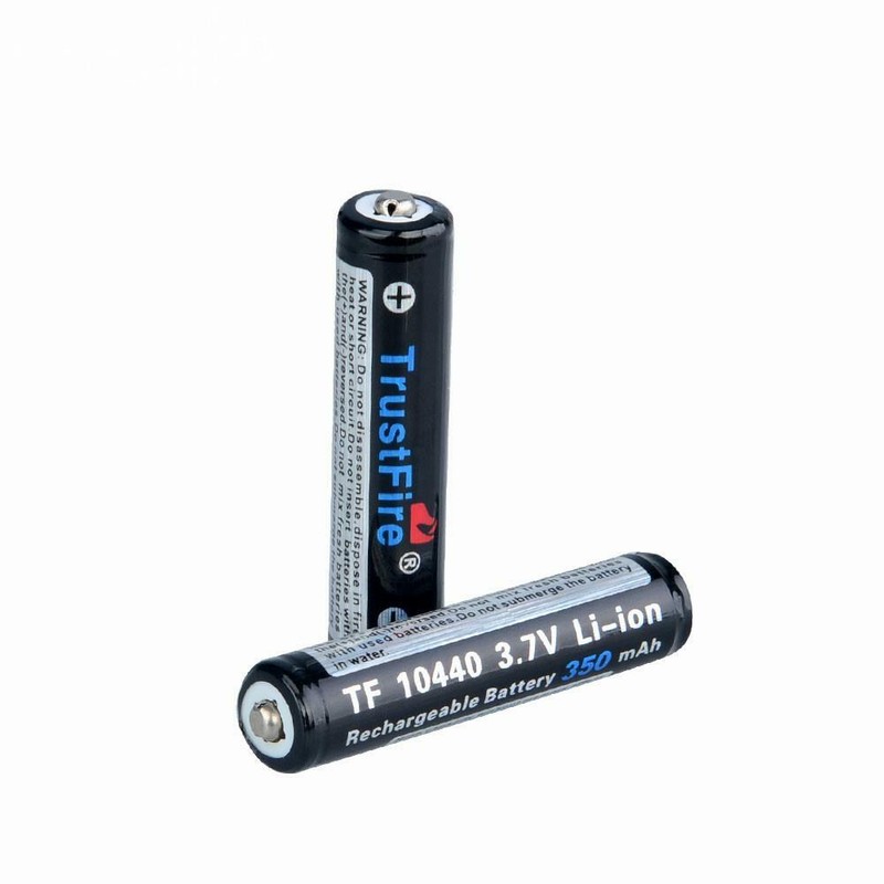 Trustfire 10440 - 350mah 3,6v - 3,7v GeschÃ¼Tzte Li-Ion-Zelle