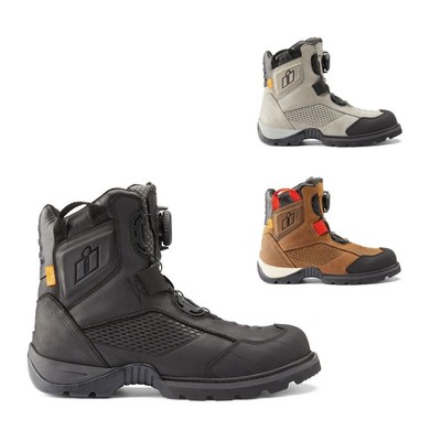 Icon Stormhawk Waterproof Motorcycle Boots
