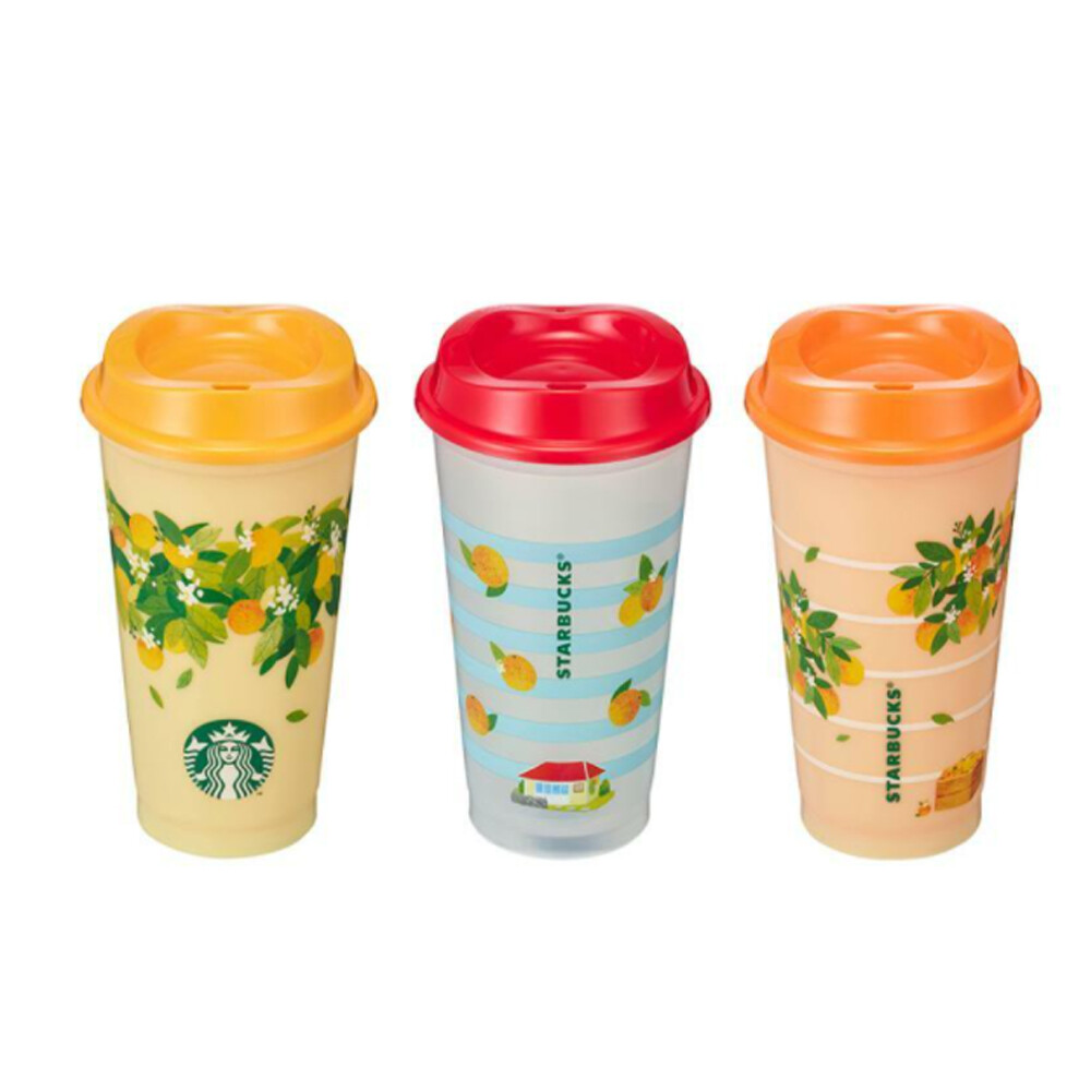 Starbucks Korea Jeju Reusable Cold Cup Set 473ml (3p) 2022 Jeju Island
