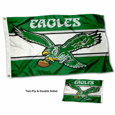 Philadelphia Eagles Vintage Throwback Two Sided Flag