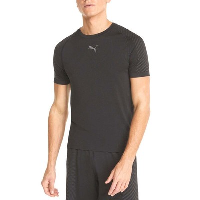 

Puma Train Formknit Бесшовный логотип с круглым вырезом с коротким рукавом Спортивная футболка Мужская, Черный, Puma Train Formknit Seamless Logo Crew Neck Short Sleeve Athletic