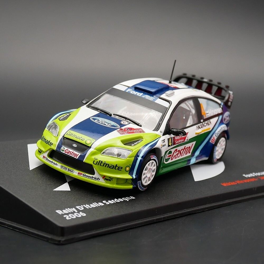 未開封 1/43 MINICHAMPS Ford Focus WRC ixo 1:43 Ford Focus RS WRC 2006 Mikko Hirvonnen Jarmo