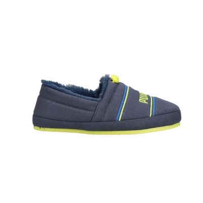 Синие повседневные тапочки Puma Tuff Sherpa Moccasin Youth Boys 385356-07