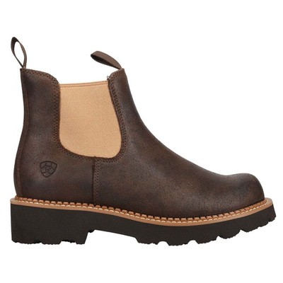 

Женские повседневные ботинки Ariat Fatbaby Twin Gore Chelsea с круглым носком, размер 9,5 B, 100444, Коричневый, Ariat Fatbaby Twin Gore Chelsea Round Toe