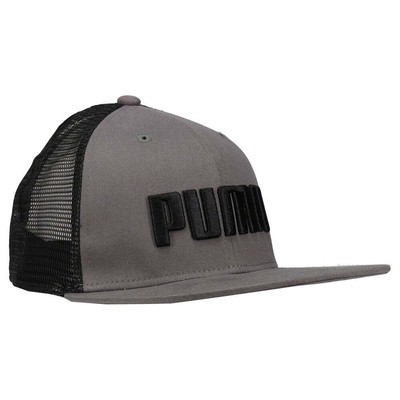 Мужская кепка Puma Spiral Trucker Snapback размера OSFA Casual Travel 858072-02