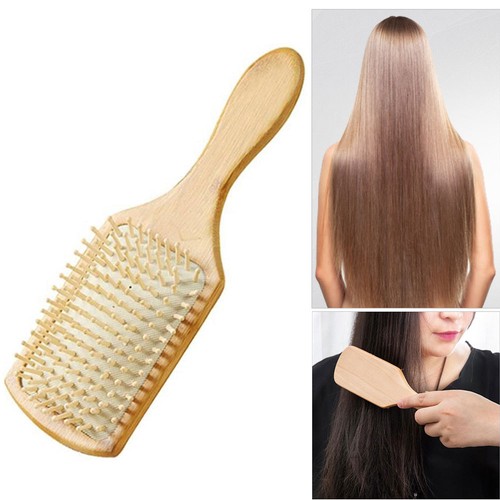 Handmade Natural Wooden Massage Head Scalp At Home Hair Care Spa