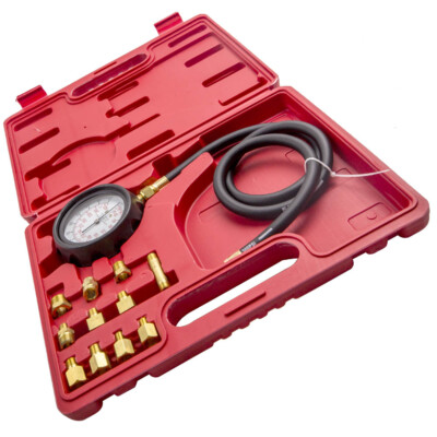 Oil Pressure Gauge Tester Kit 0-500PSI Engine Transmission Fluid Diagnostic Test