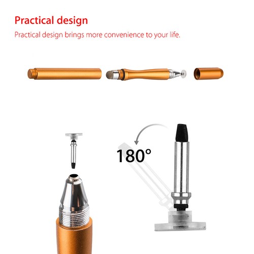1x//2x//3x Capacitive Pen Touch Screen Stylus Pencil for Tablet iPad Cell Phone PC