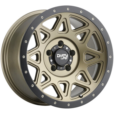 Dirty Life 9305 Theory 17x9 6x135 -12mm Gold Wheel Rim 17