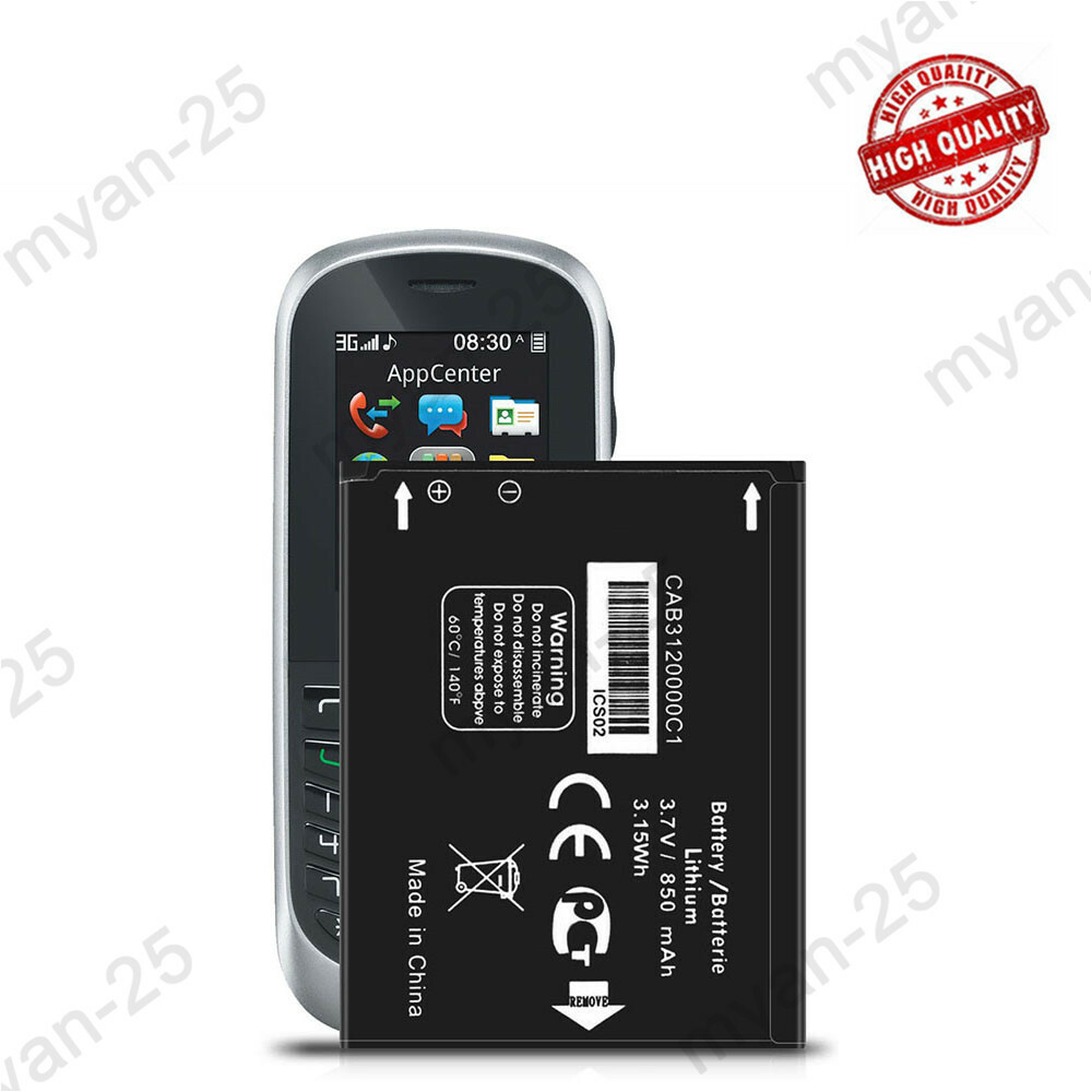 For T-Mobile Alcatel One Touch 768T OT-768T Replacement Battery CAB3120000C1