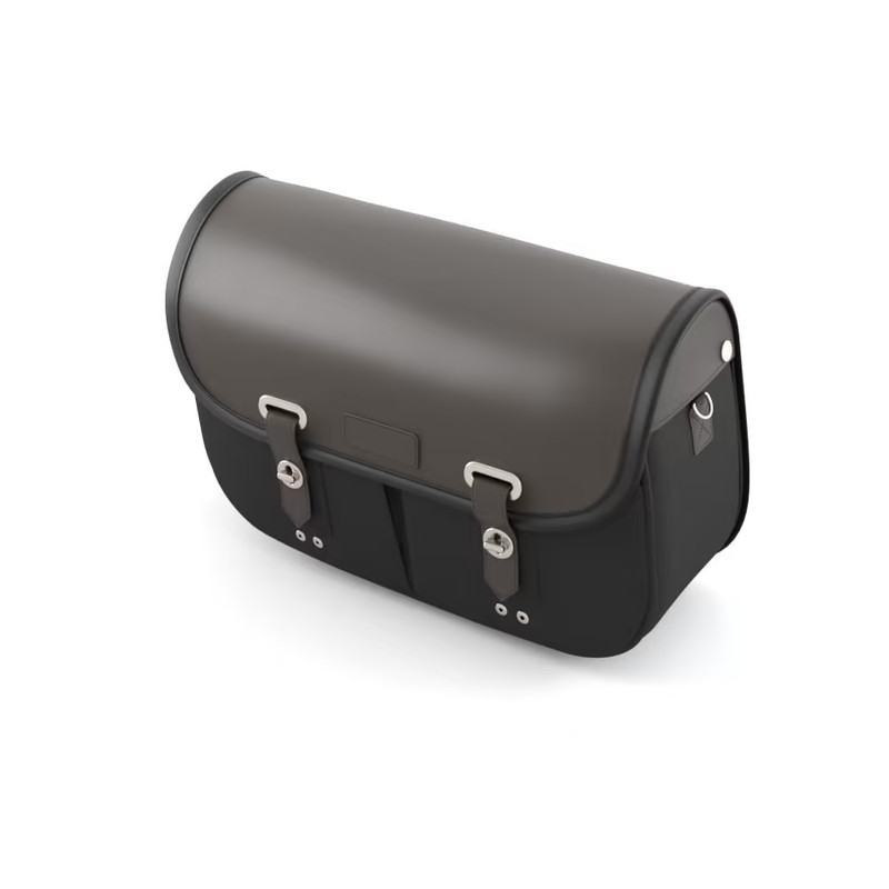 Sacoche LatÃ©Rale Gauche En Coton CirÃ© - Triumph Bonneville/Speedtwin/Streettwin