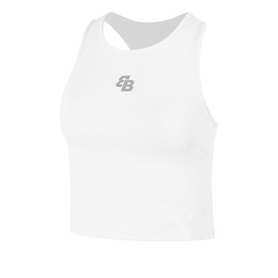 BB by Belen Berbel Basica Corta Tank-Top Damen Padel weiß