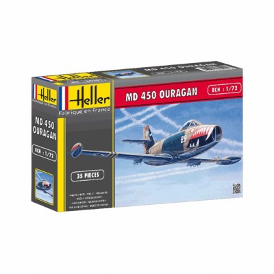 Heller 1/72 MD 450 Ouragan 80201