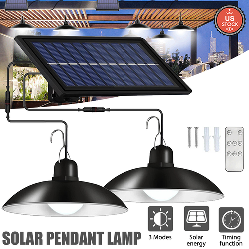 Solar Pendant Light Remote Motion Sensor Us