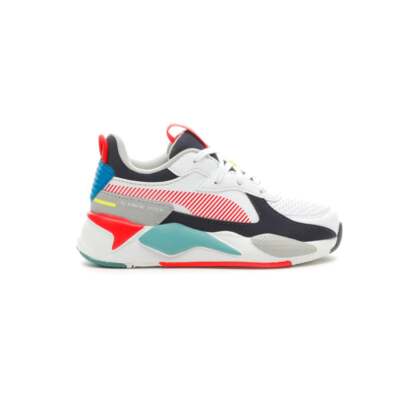 

Молодежные белые кроссовки Puma RsX Parisian на шнуровке для мальчиков, повседневная обувь 38689501, Белый, Puma RsX Parisian Lace Up Youth