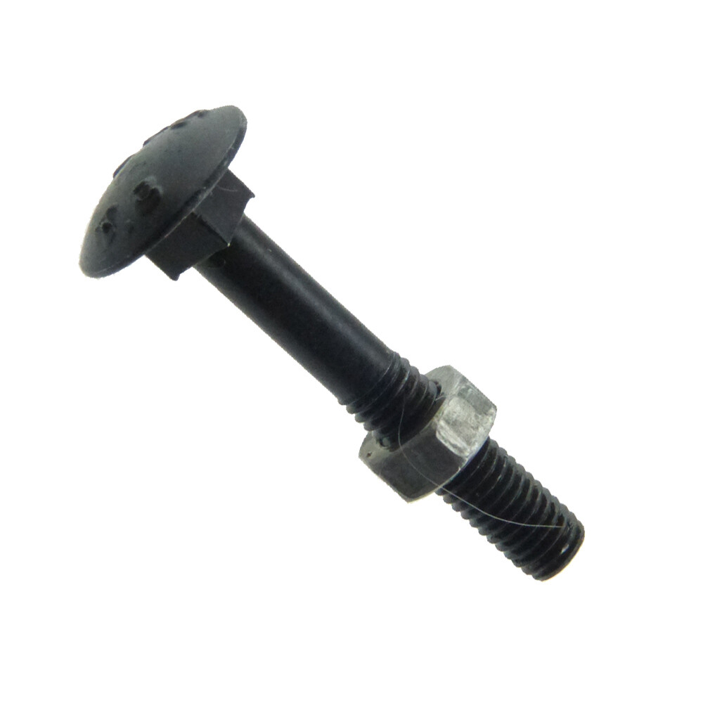 Flachrundschrauben mit Vierkantansatz DIN 603 Mu 4.6 Stahl blank M 12
