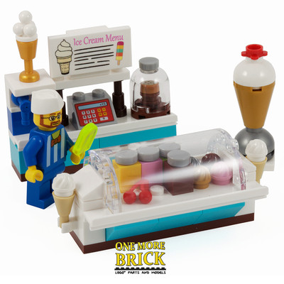 ice cream shop lego
