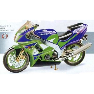 Guiloy 13673 1/10 KAWASAKI ZX-6R Diecast Model