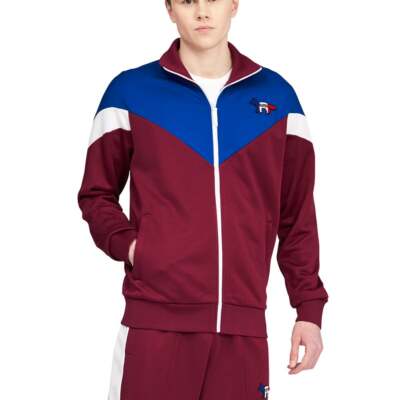 

Спортивная куртка Puma Mcs X Maison Kitsune Мужская красная повседневная спортивная верхняя одежда 530433, Красный, Puma Mcs Track Jacket X Maison Kitsune