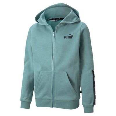 

Puma Ess+ Tape FullZip Hoodie Tr B Boys Size  Повседневная верхняя одежда 847301-50, Синий