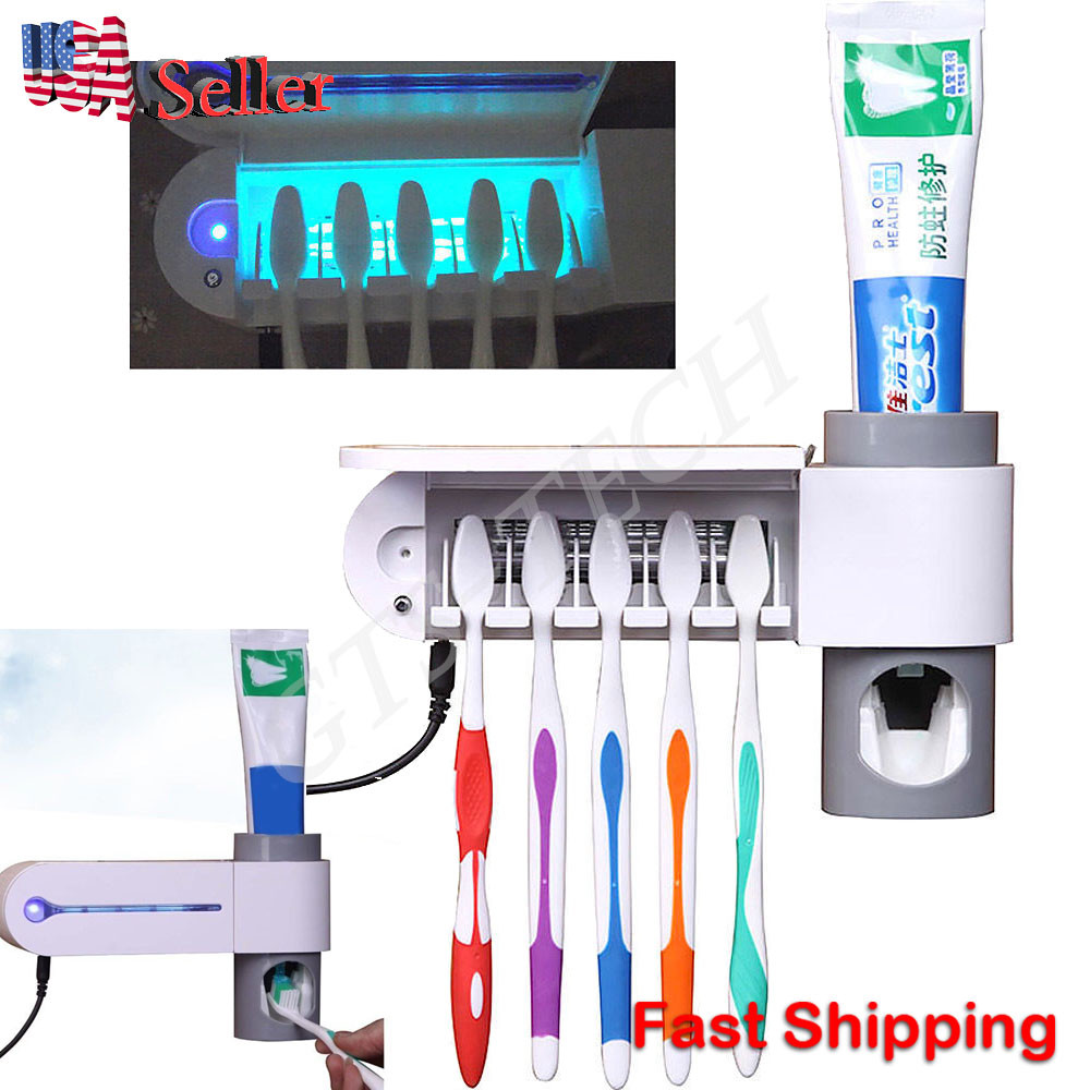 Holder Cleaner & Automatic Toothpaste Dispenser