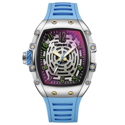 Pre-owned Welder Moody Watch Wrh3010-r Unisex Wristwatch