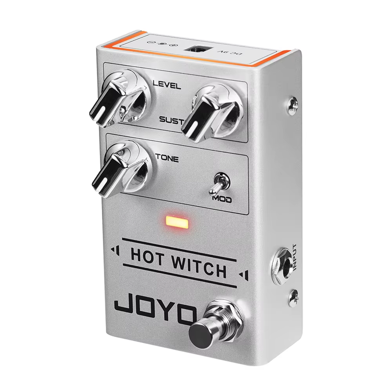 R-25 Fuzz Guitar Effect Pedal HOT WITCH Retro & Modern Pedal with Deep Smooth Lo