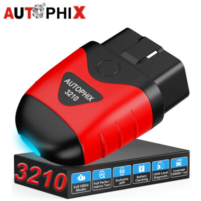 ATOTOPHIX 3210 Car Bluetooth OBD2 Scanner Code Reader Automotive Diagnostic Tool