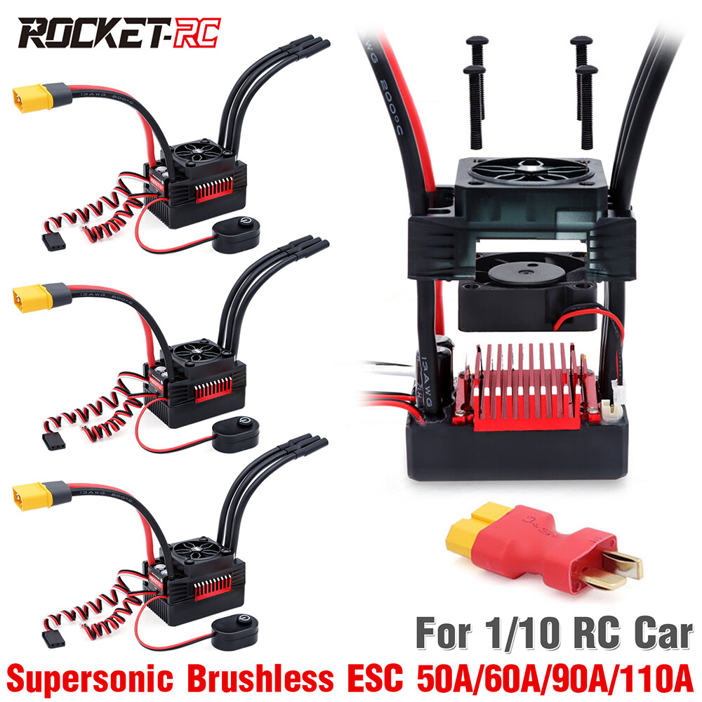 ホビーラジコン ROCKET-RC BBUSHLESS Amazon.com: Surpass Hobby Rocket RC Waterproof Supersonic