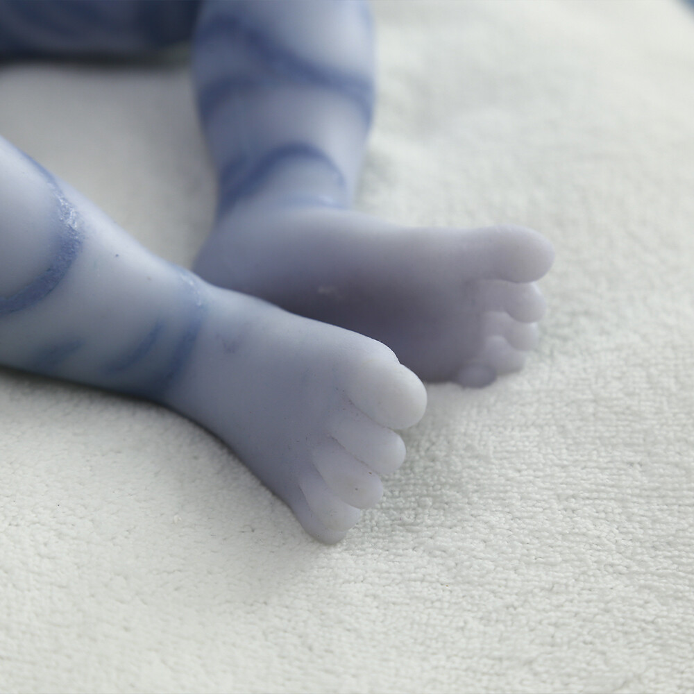 Avatar 18" Platinum Silicone Baby Boy Doll Silicone Reborn Baby Doll Art Dolls
