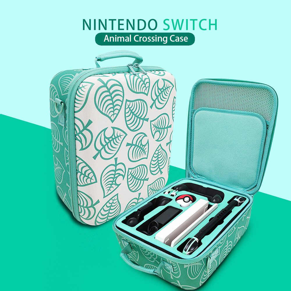 Carrying Storage Travel Case for Nintendo Switch Animal Crossing