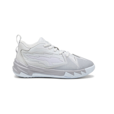 Повседневные кроссовки для маленьких мальчиков Puma Scoot Zeros Grey Ice на шнуровке 30996
