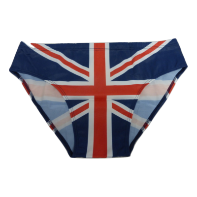 union jack swimming shorts