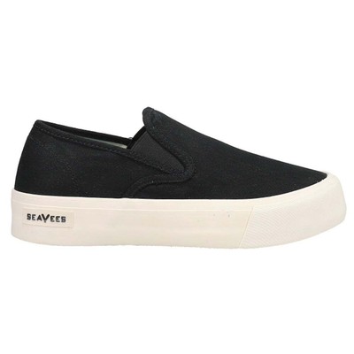 

Черные женские кроссовки SeaVees Baja Platform Slip On, повседневная обувь W024C18SP, Черный, SeaVees Baja Platform Slip On