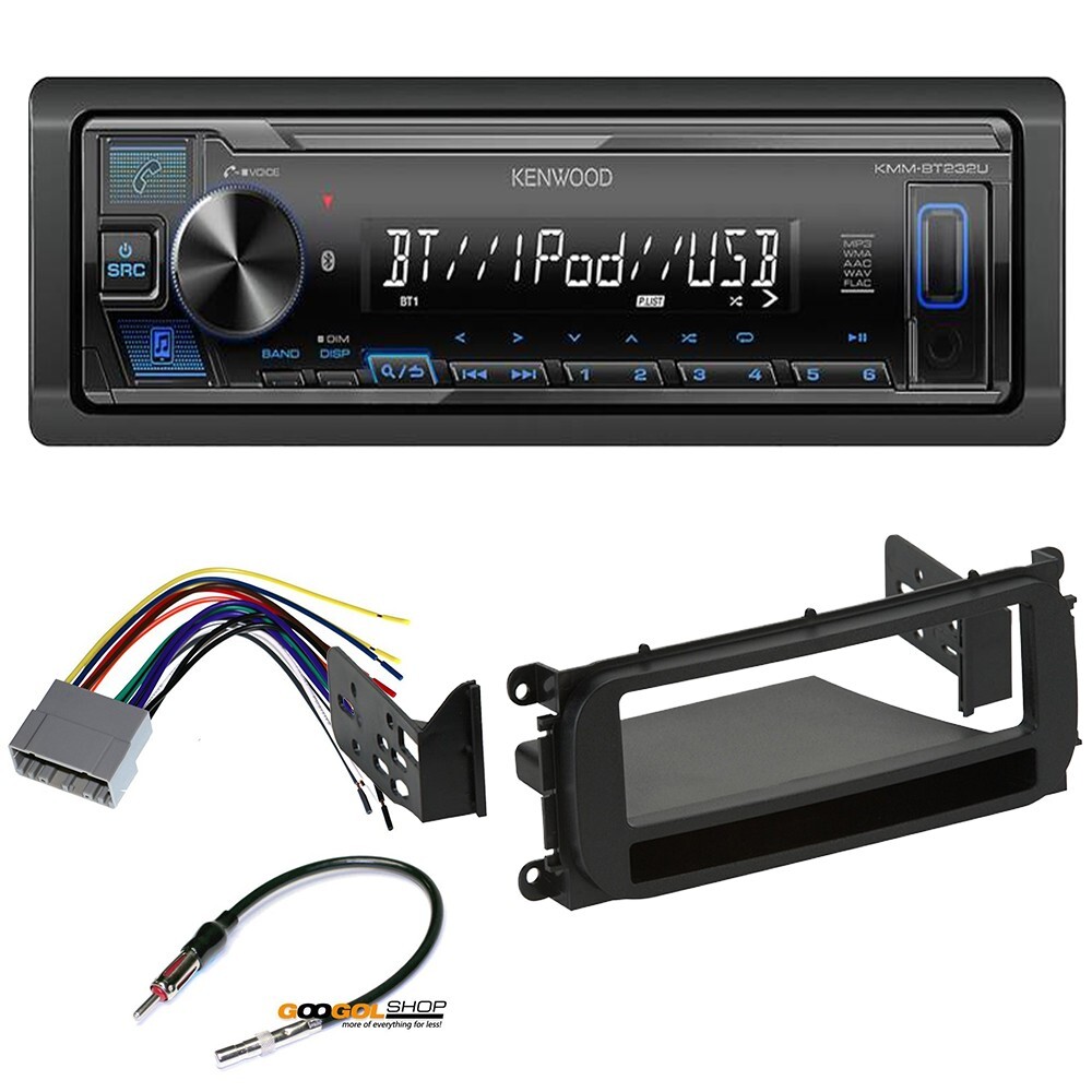 Kit Ram Kenwood Bluetooth Single Din Car Stereo Radio