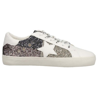 

Винтажные женские кроссовки Havana Demi Glitter Slip On размера 5,5 м, повседневная обувь DEM, Gold;off white, Vintage Havana Demi Glitter Slip On