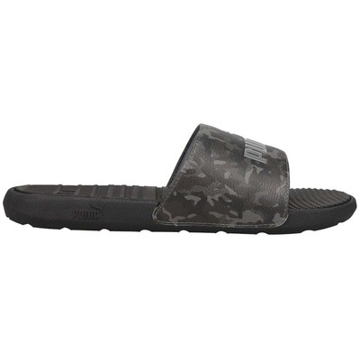 Мужские черные повседневные сандалии Puma Cool Cat Camo Bx Slide 38248702